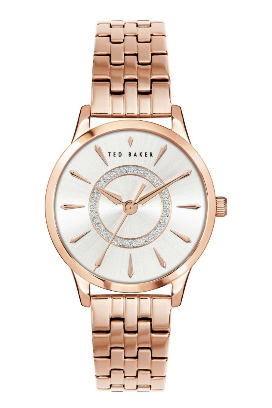 Homeware * | Ted Baker Rose Gold Fitzrovia Charm Watch Official