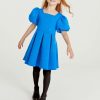 Clothing * | Ted Baker Cobalt Blue Scuba Dress Gift Selection