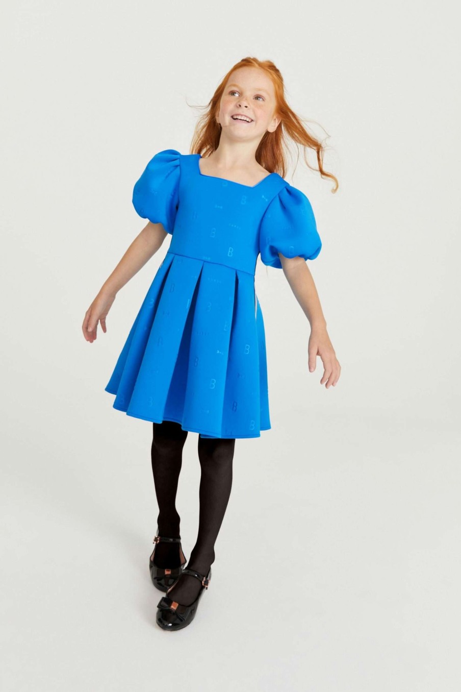 Clothing * | Ted Baker Cobalt Blue Scuba Dress Gift Selection