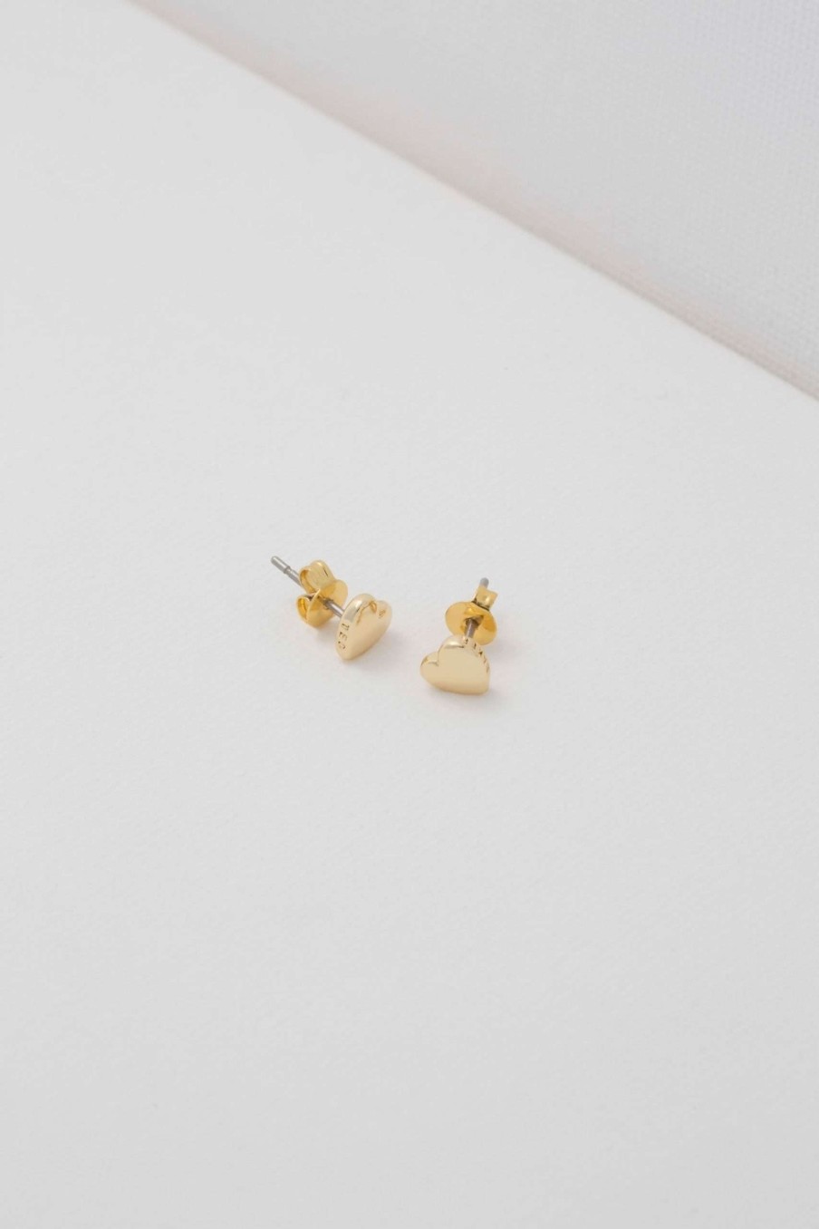 Homeware * | Ted Baker Nano Heart Stud Earrings New Threads