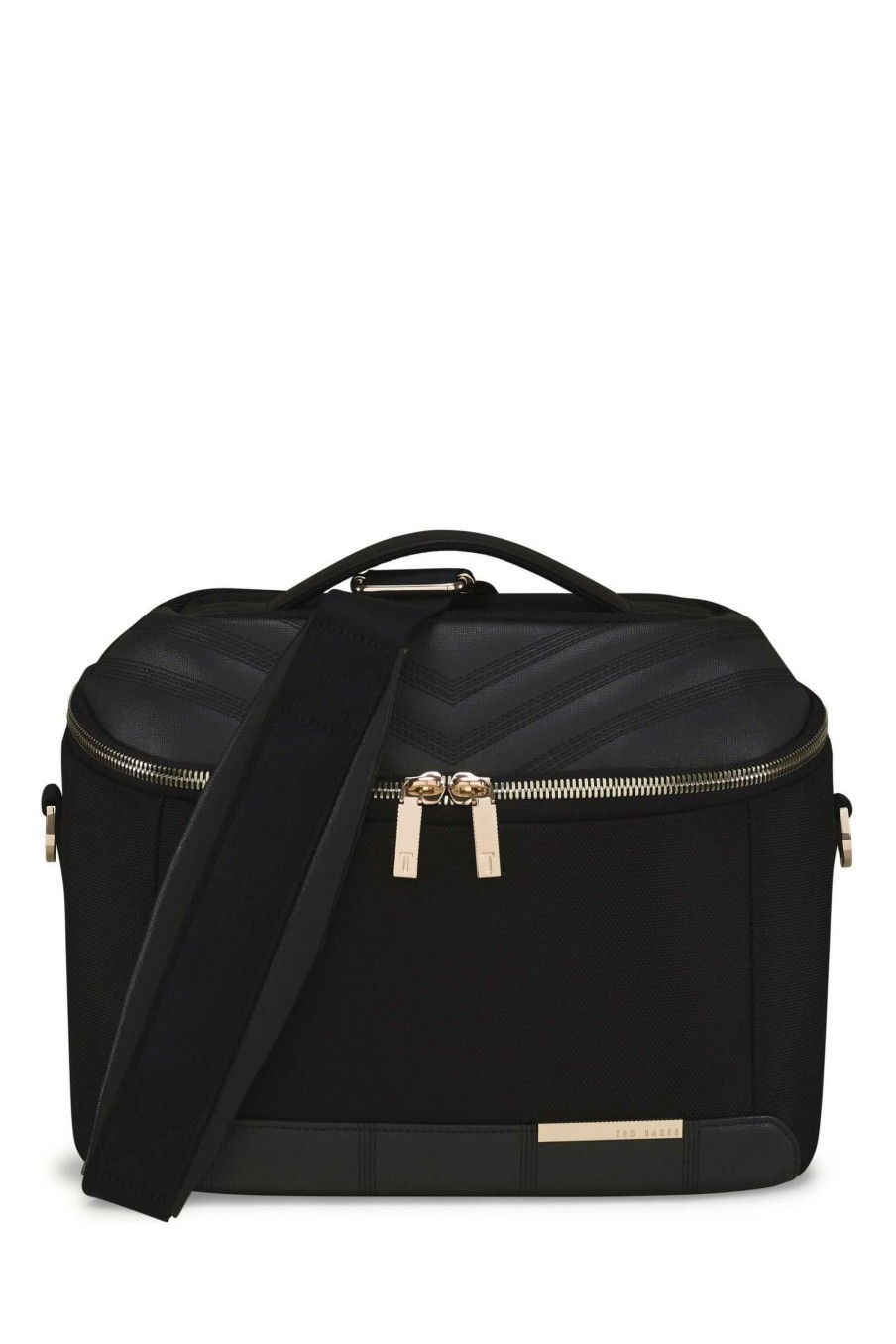 Homeware * | Ted Baker Black Albany Eco Vanity Case New Threads