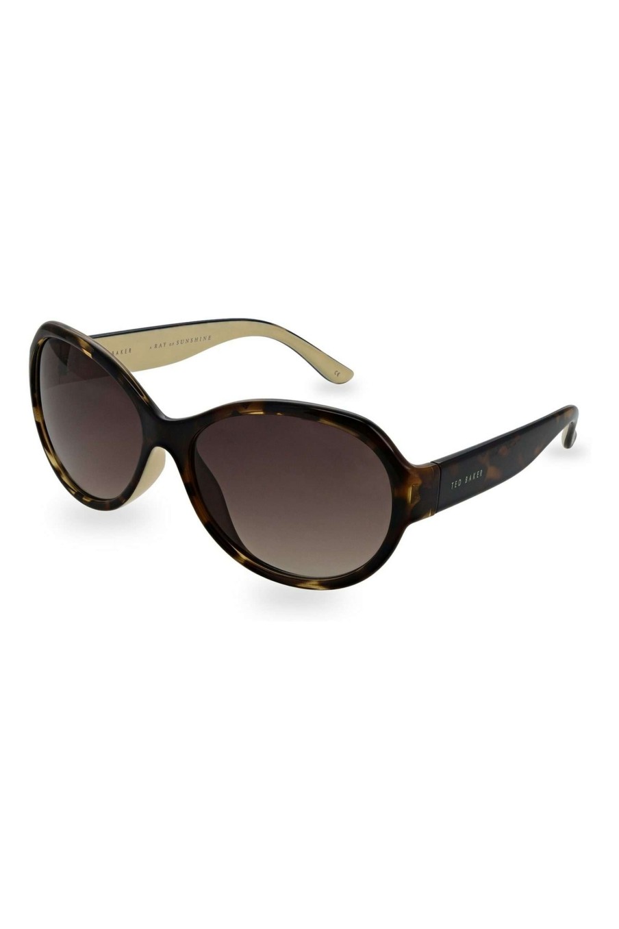 Homeware * | Ted Baker Agnes Tortoiseshell & Cream Sunglasses Opening Sales