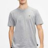 Clothing * | Ted Baker Grey Oxford Short Sleeve T-Shirt Fashion