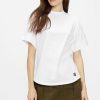 Clothing * | Ted Baker White Erisana Easy Fit Grown Up Sleeve T-Shirt New Threads