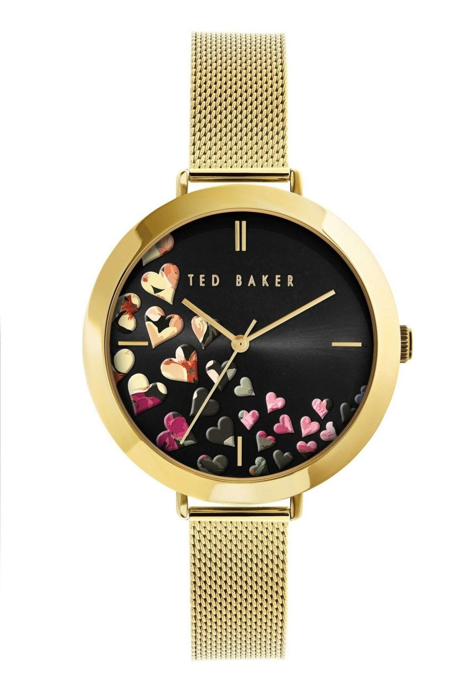 Homeware * | Ted Baker Gold-Plated Ammy Hearts Watch Free Delivery