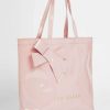 Homeware * | Ted Baker Nicon Pink Knot Bow Large Icon Bag Sale Online