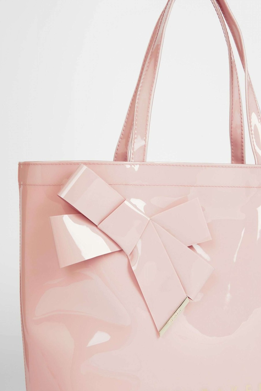 Homeware * | Ted Baker Nicon Pink Knot Bow Large Icon Bag Sale Online