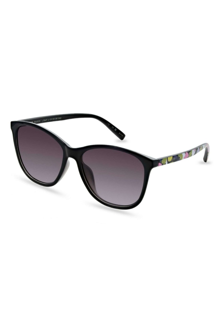 Homeware * | Ted Baker Black Large Fashion Frame Sunglasses Attractive