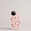 Homeware * | Ted Baker Pink Magnolia Silicone Iphone 13 Clip Case Excellent Quality