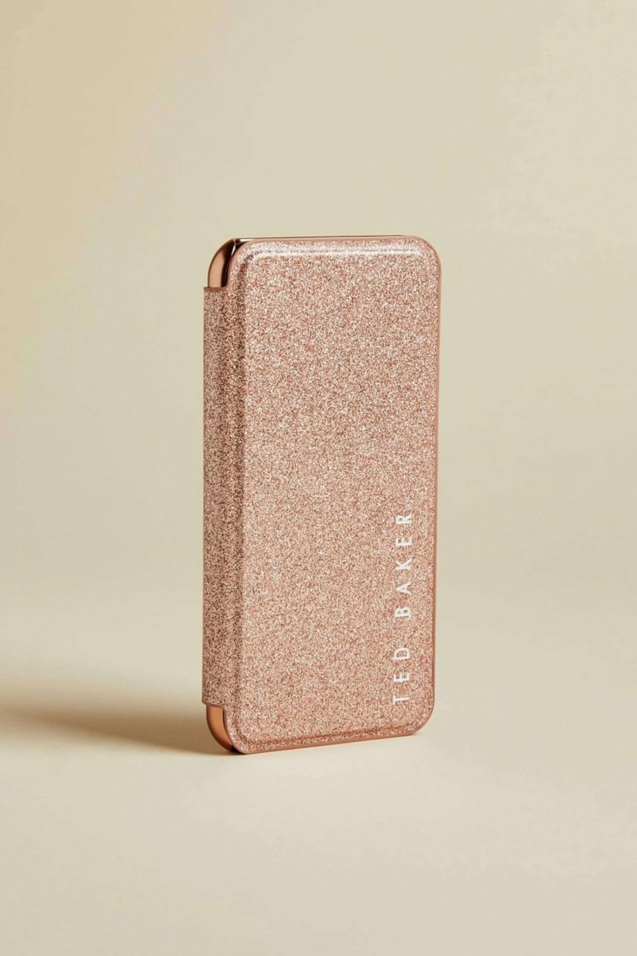 Homeware * | Ted Baker Pink Zoelee Glitter Iphone 11 Pro Mirror Case Cut Price