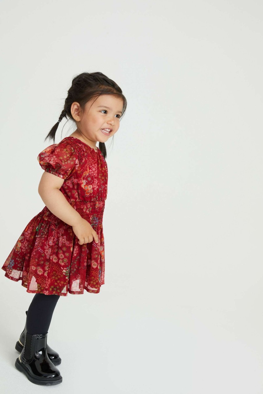 Clothing * | Ted Baker Red Crinkle Dress Gift Selection