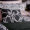 Homeware * | Ted Baker Vietnm Cotton Panama Embroidered Cushion Quick Delivery