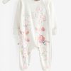 Gift Set * | Ted Baker White Sleepsuit And Headband Set Special