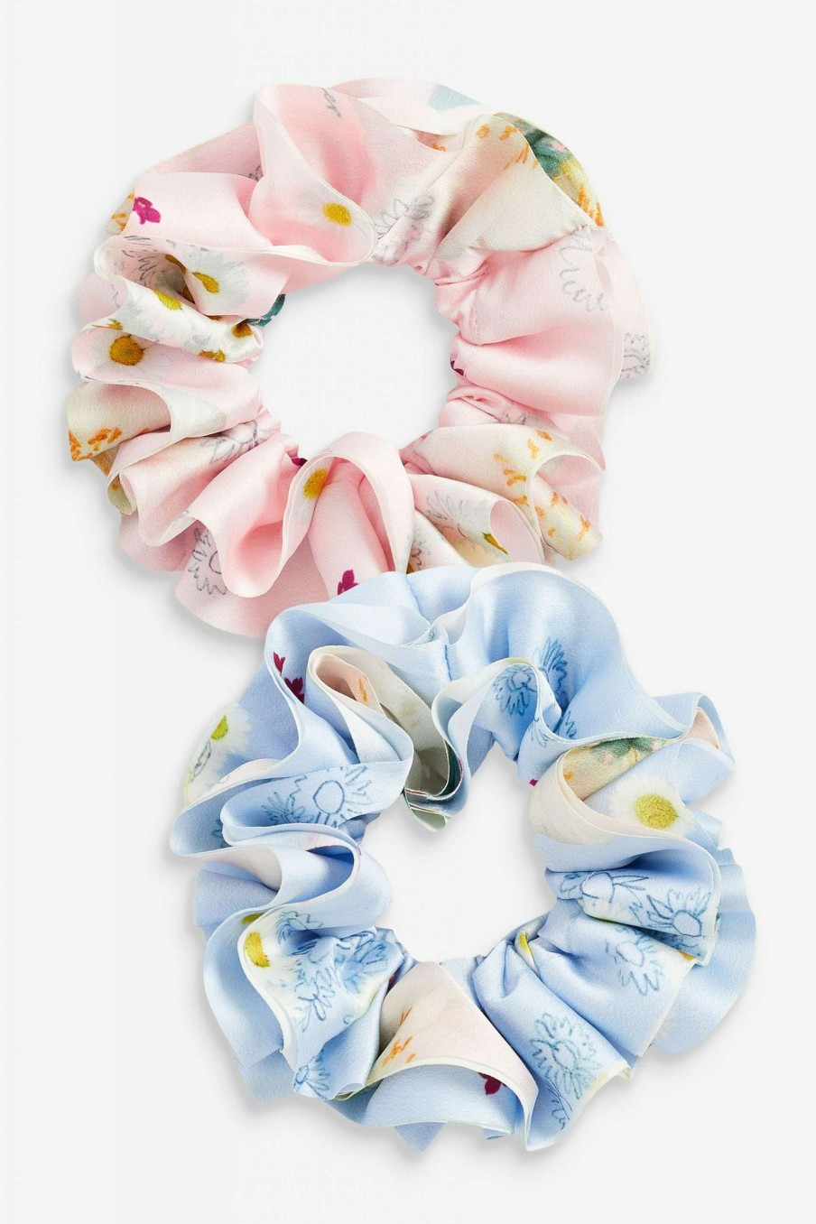 Gift Set * | Ted Baker Pink And Blue Scrunchie Set Cut Price