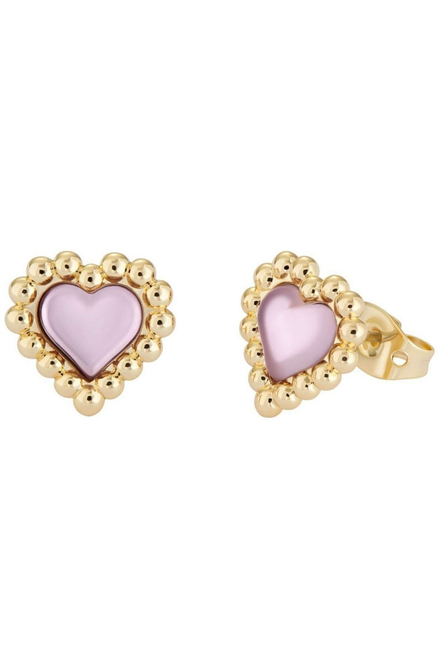 Homeware * | Ted Baker Natural Heiddy Heart Of Glass Stud Earrings Cut Price