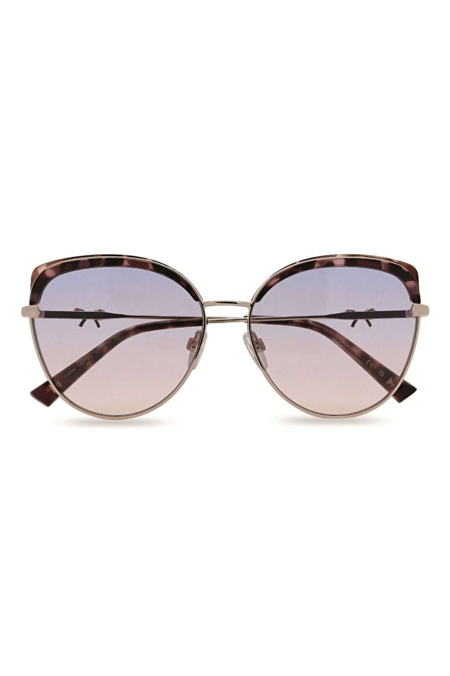 Homeware * | Ted Baker Oversized Combination Rounded Cat Eye Sunglasses Quick Delivery