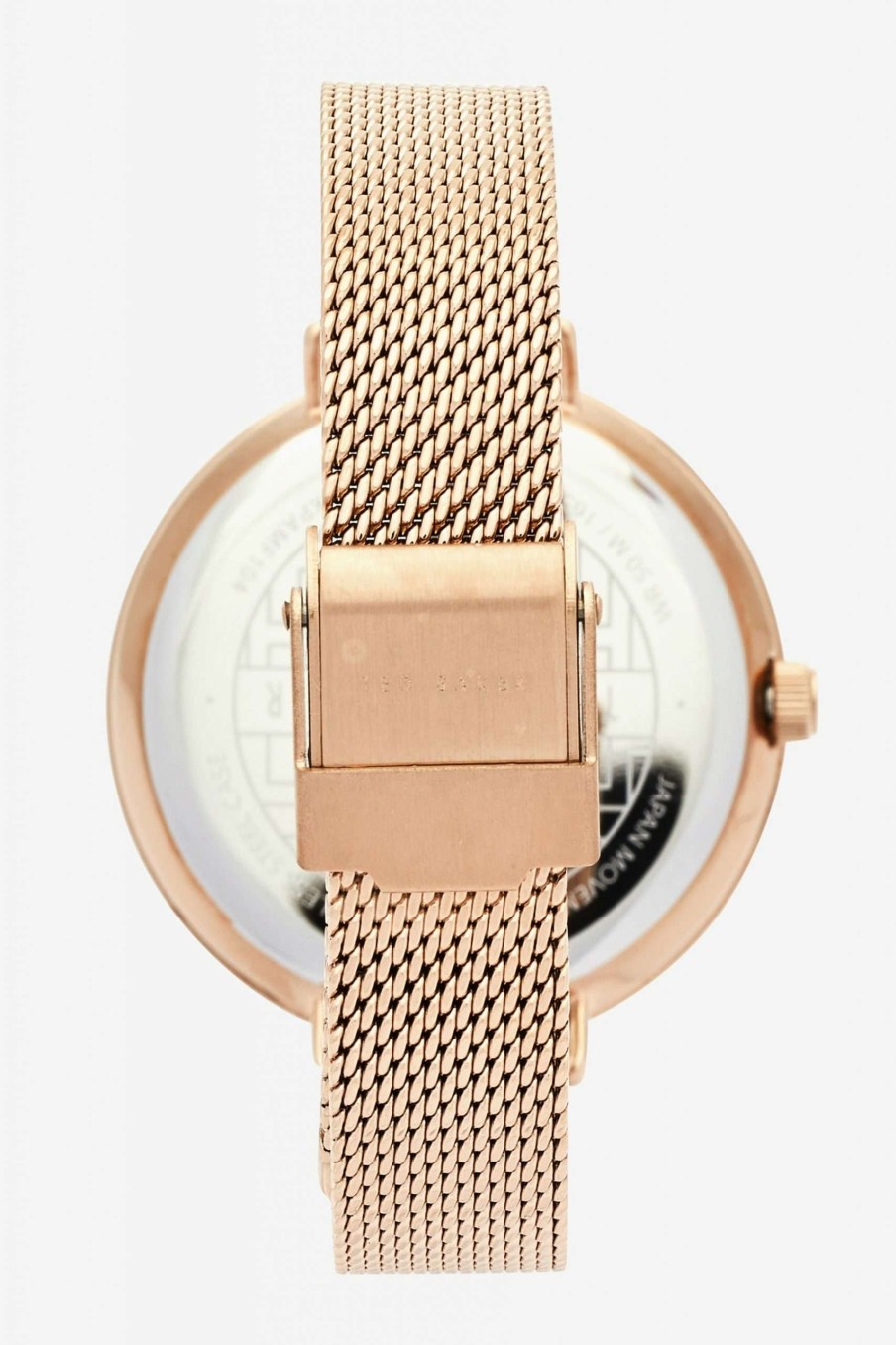 Homeware * | Ted Baker Ammy Floral Rose Gold Watch Closeout Sale