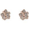 Homeware * | Ted Baker Natural Lenana Magnolia Lillifora Enamel Stud Earrings Closeout Sale