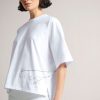 Clothing * | Ted Baker Gramiey White Graphic T-Shirt Sale Online